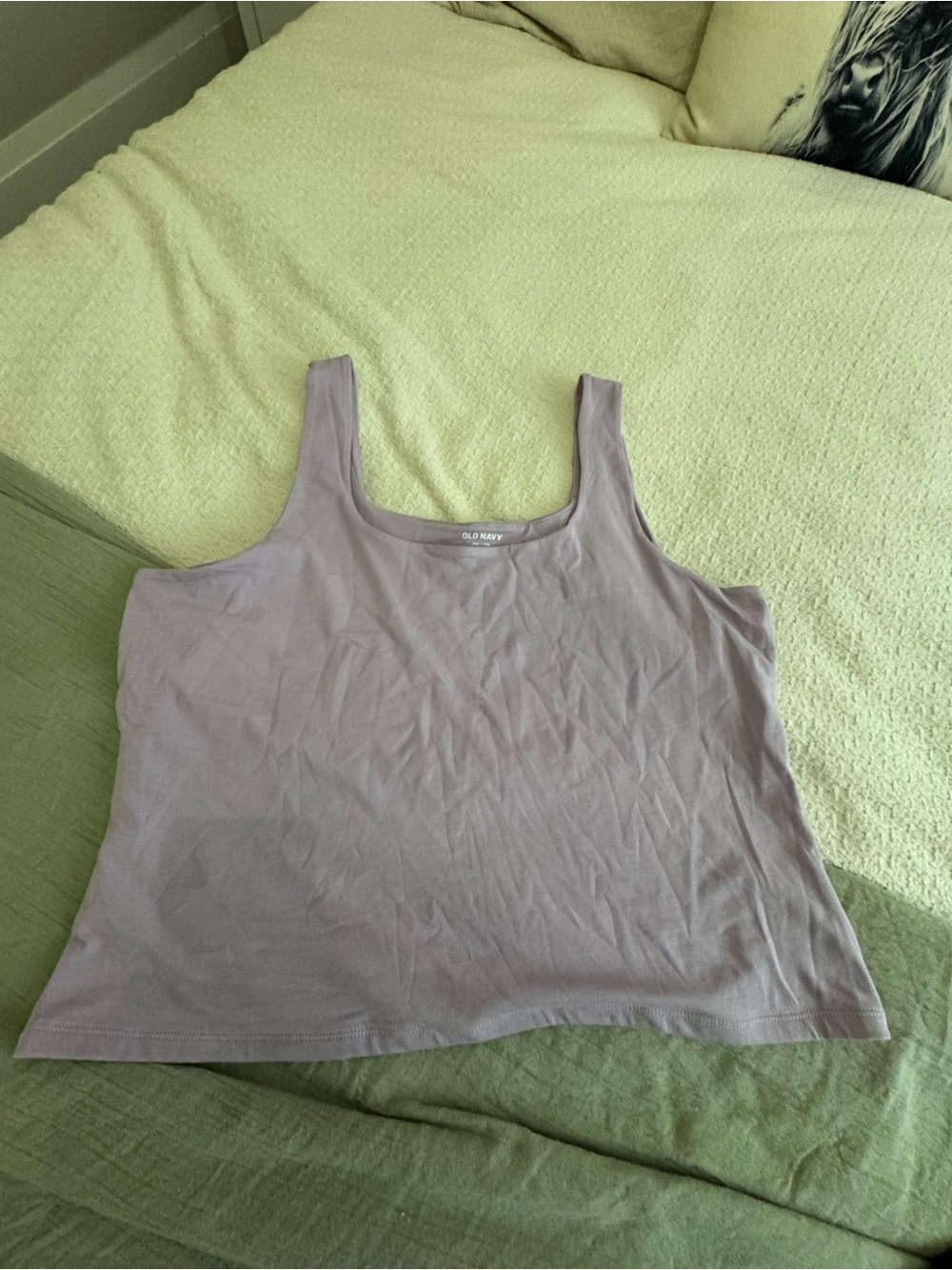 Old Navy Lavender Square Neck Tank Top - Women's